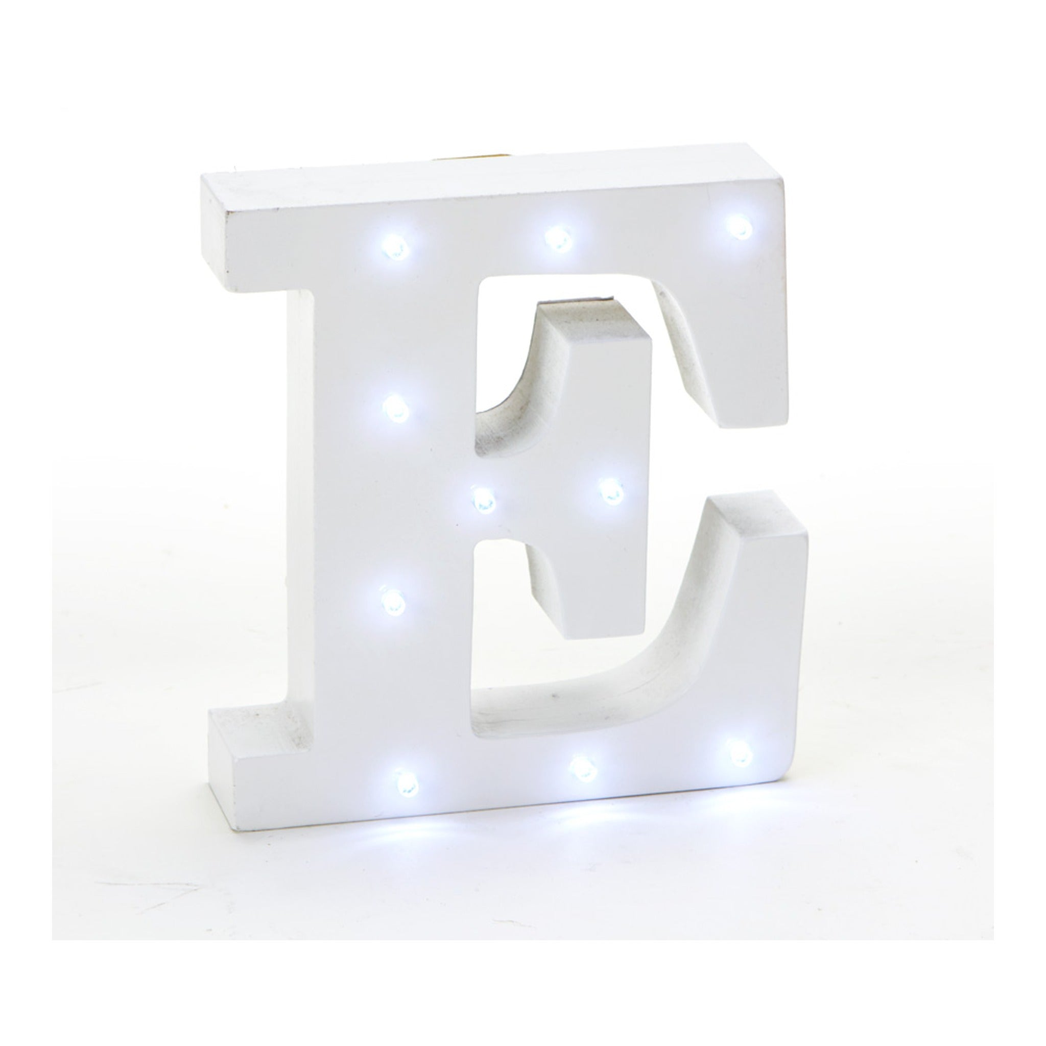 Vintage LED Marquee Letter E